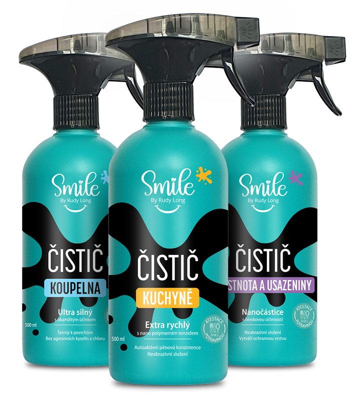 TRIO, co zatočí se špínou levou zadní 3x 500 ml