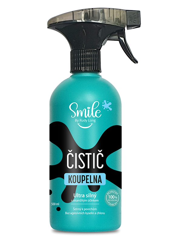 Smile čistič koupelny - Tvůj osobní lovec vodního kamene! 500 ml