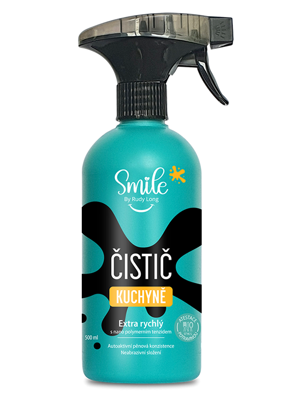 Smile čistič kuchyně – Konec mastnotě, začátek čistoty! 500 ml