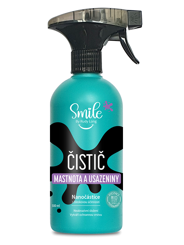 Smile čistič mastnota a usazeniny – Připáleniny? Tady končíme! 500 ml